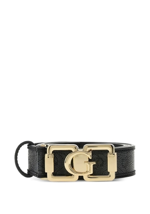 GUESS USA Karnilla 4G logo-buckle belt - Black