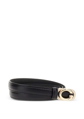 GUESS USA logo-buckle belt - Black