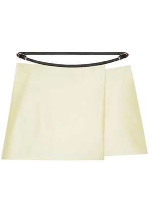 Givenchy satin mini skirt - Yellow