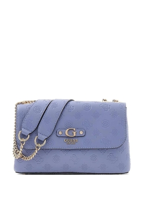 GUESS USA Dita embossed shoulder bag - Blue