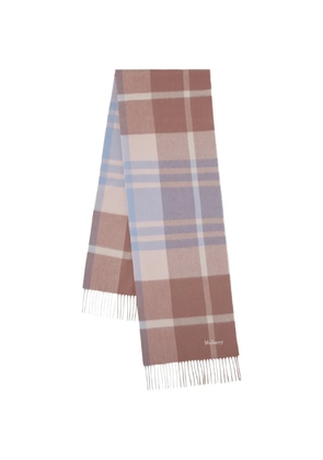 Mulberry small check scarf - Pink
