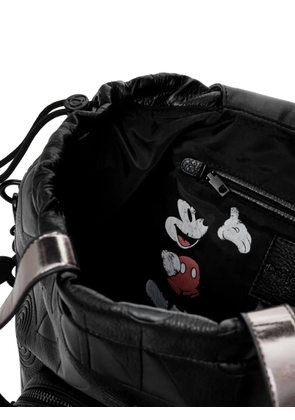 Desigual embossed-detailing backpack - Black