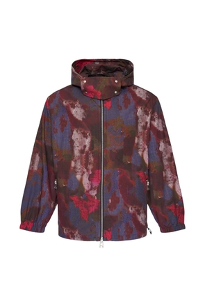 OAMC printed hooded jacket - Red