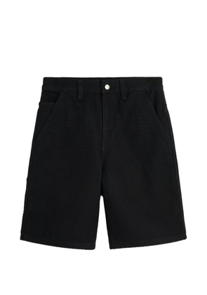 Stüssy canvas work shorts - Black