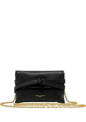 GIANNI CHIARINI Belty knotted shoulder bag - Black