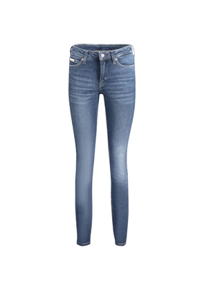 Calvin Klein faded skinny-jeans - Blue