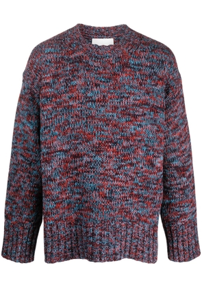 Jil Sander crew-neck wool jumper - Blue
