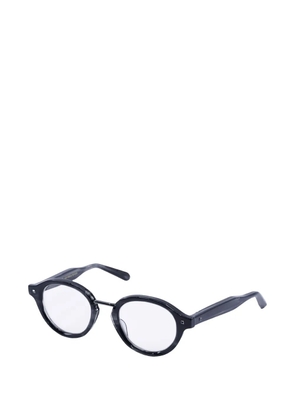 Valentino Garavani round-frame glasses - Black