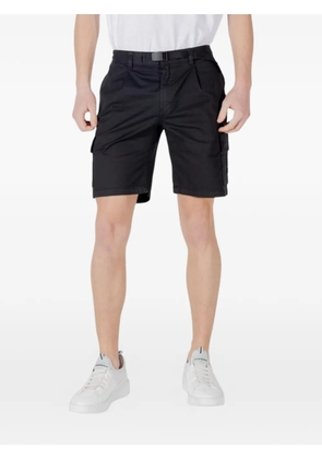 BOSS belted cargo shorts - Black