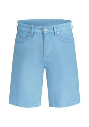 BOSS five-pocket denim shorts - Blue