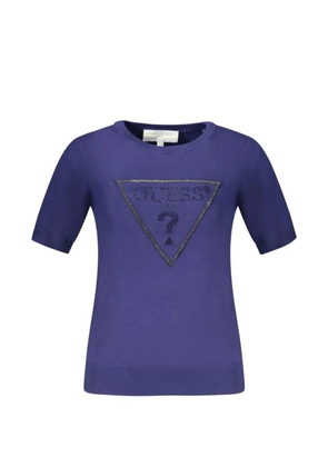 GUESS USA crew-neck sweater - Purple
