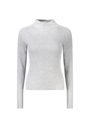 GUESS USA mock-neck knitted top - Grey