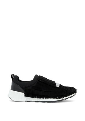 Sergio Rossi SR1 Running fringed sneakers - Black