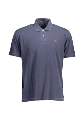 Gant logo-embroidered polo shirt - Blue