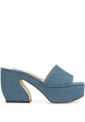 Sergio Rossi 45mm Sr Si sandals - Blue