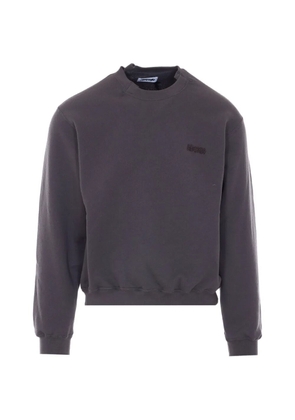 Magliano Provincia embroidered-logo sweater - Brown