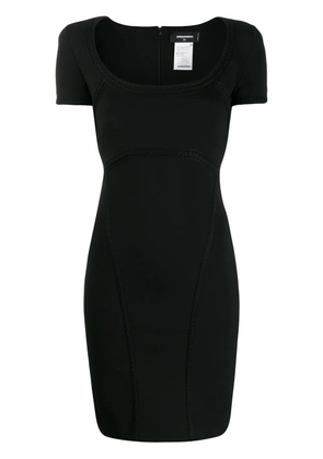 DSQUARED2 short fitted dress - Black