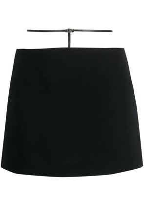 DSQUARED2 strap-detail mini skirt - Black