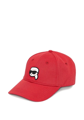 Karl Lagerfeld Ikon cap - Red