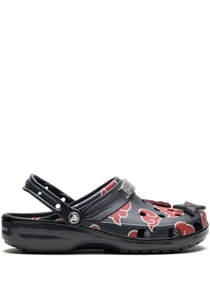 Crocs cloud-print heel-strap clogs - Blue