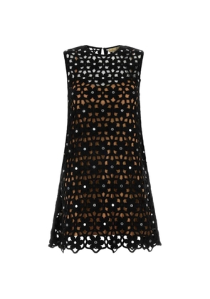Michael Michael Kors embellished sleeveless mini dress - Black