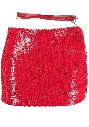 The Mannei Melilla mini skirt - Red