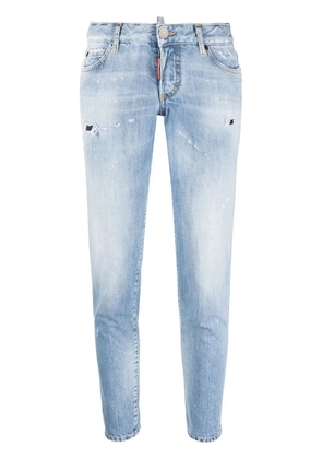 DSQUARED2 low-rise slim-cut jeans - Blue