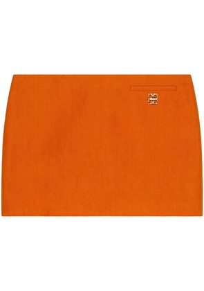 Givenchy 4G-motif mini skirt - Orange