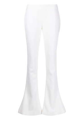 Balmain flared tailored trousers - White