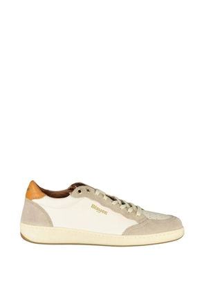 Blauer colour-block lace-up sneakers - Neutrals