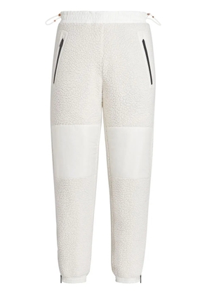 Zegna panelled padded track pants - White