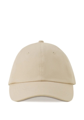 Lanvin logo-patch cap - Neutrals