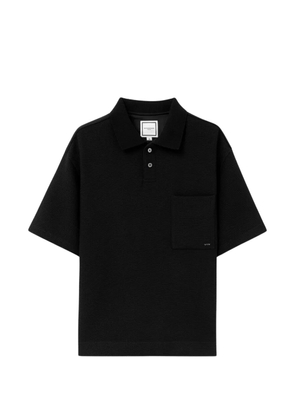 Wooyoungmi pocket polo shirt - Black