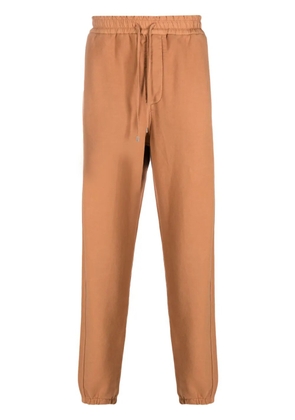 Saint Laurent drawstring-waistband cotton track pants - Neutrals