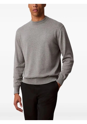Calvin Klein Jeans logo-embroidered sweater - Grey