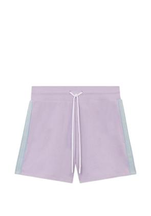 GCDS elasticated-waistband shorts - Purple