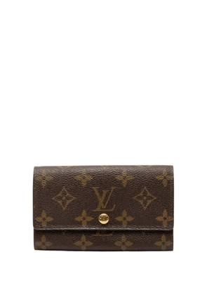 Louis Vuitton Pre-Owned 2001 Monogram Porte Monnaie Billets Tresor Wallet small wallets - Brown