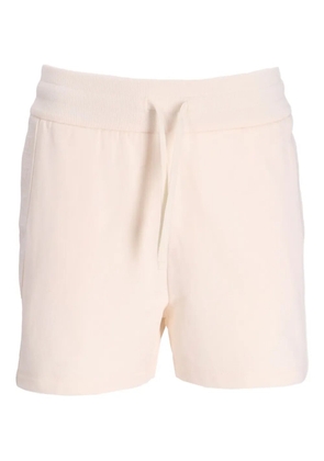 Armani Exchange cotton drawstring shorts - White