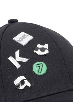 Karl Lagerfeld K/Ikon baseball cap - Black