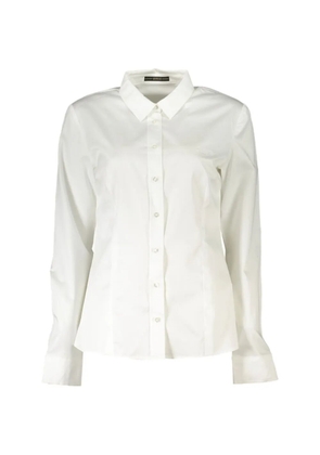 GUESS USA slim-fit long-sleeve shirt - White