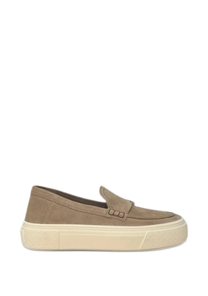Hogan Crosswind platform loafers - Neutrals