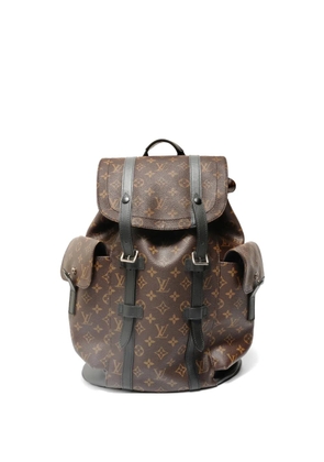 Louis Vuitton Pre-Owned 2017 MM Macassar Christopher backpack - Brown