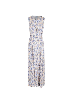 Ulla Johnson Lana floral-print midi dress - Purple
