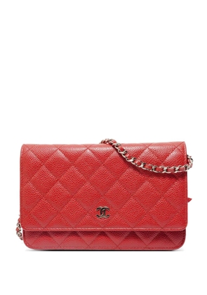 CHANEL Pre-Owned 2016-2017 Classic Flap shoulder bag - Red