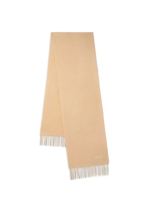 Mulberry fringed cashmere scarf - Neutrals