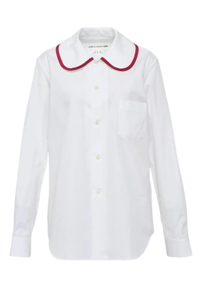 Comme Des Garçons Girl round-collar blouse - White