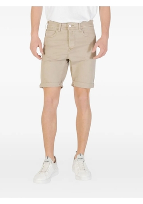 Replay cotton-twill shorts - Neutrals