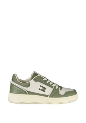 Tommy Hilfiger panelled perforated sneakers - Green