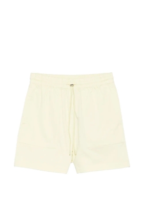 Alpha Tauri elasticated-waistband shorts - Yellow
