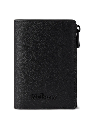 Mulberry snap-fastening compact wallet - Black